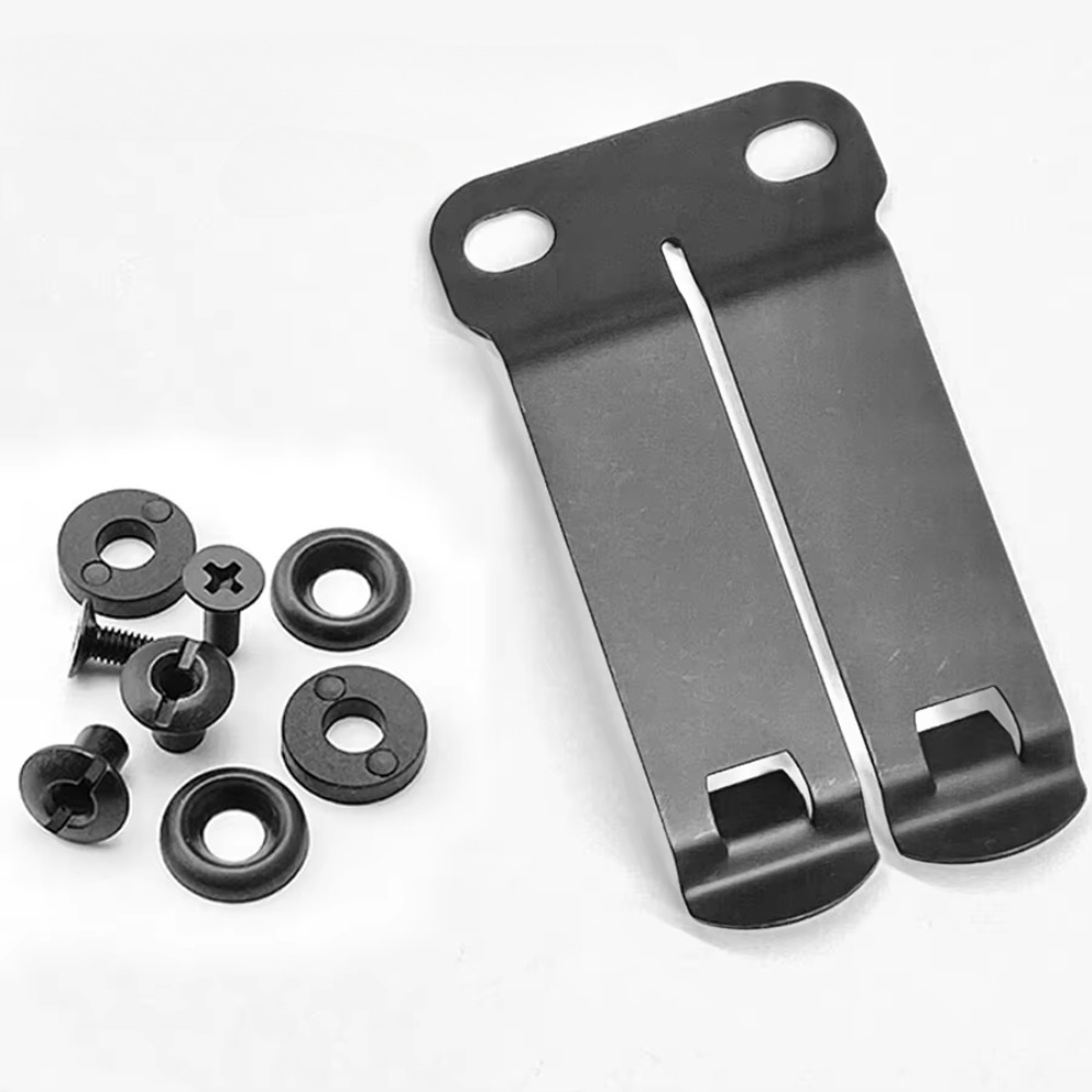 Edc Carry Clip - طقم تجميع مشبك حزام معدني مع