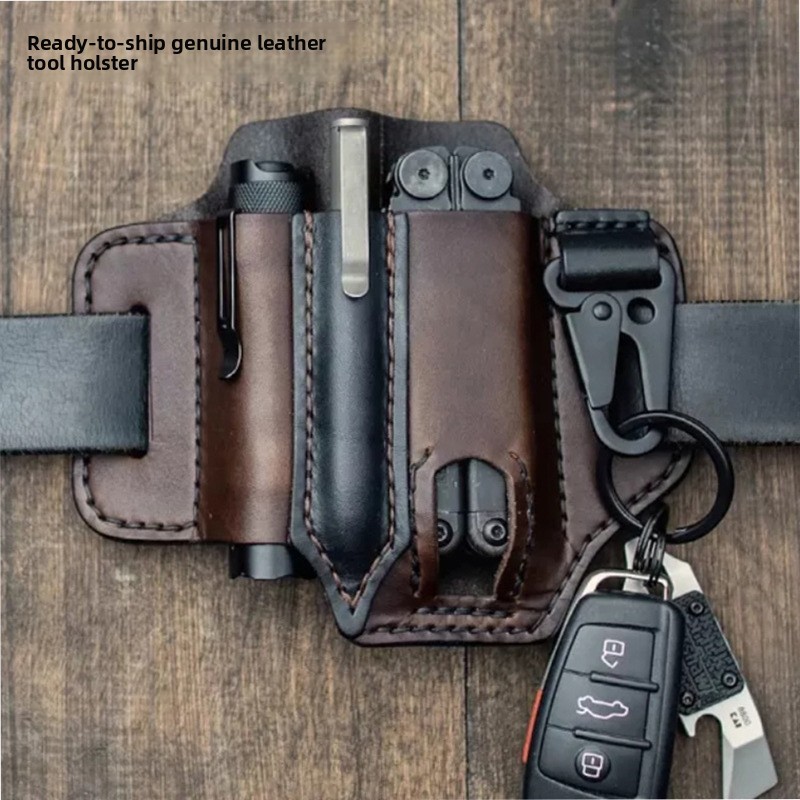 حقيبة أدوات جلدية للحمل اليومي - مراجعة Edc Carry Fanny Pack وسعره