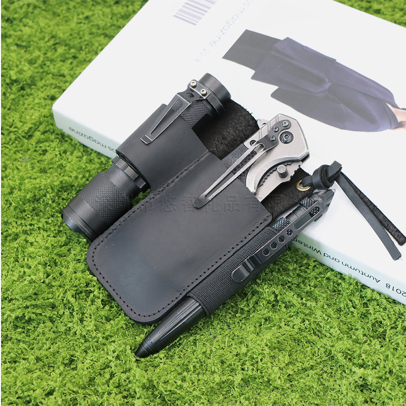 حقيبة أدوات جلدية للحمل اليومي - مراجعة Edc Carry Fanny Pack وسعره
