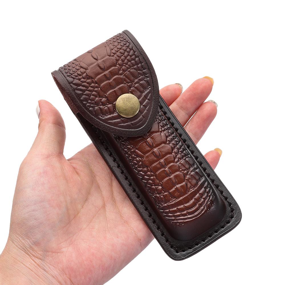 غمد جلد البقر لسكين الطي - حقي - مراجعة Edc Everyday Carry Knives وسعره