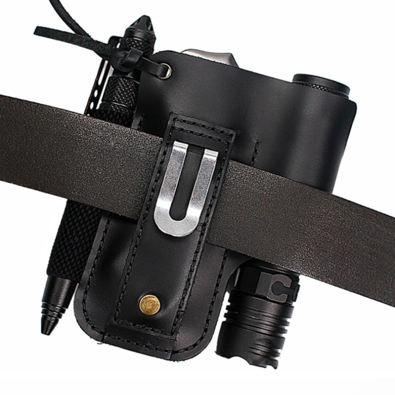 حافظة جلدية متعددة الوظائف للم - مراجعة Edc Carry Fanny Pack وسعره